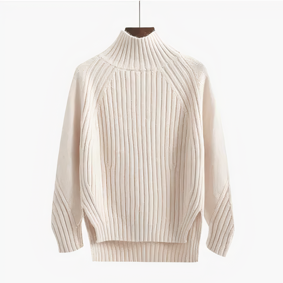 Alessia Pull Woman – Elegant Knit in Breathable and Comfortable Blended Cotton for Winter
