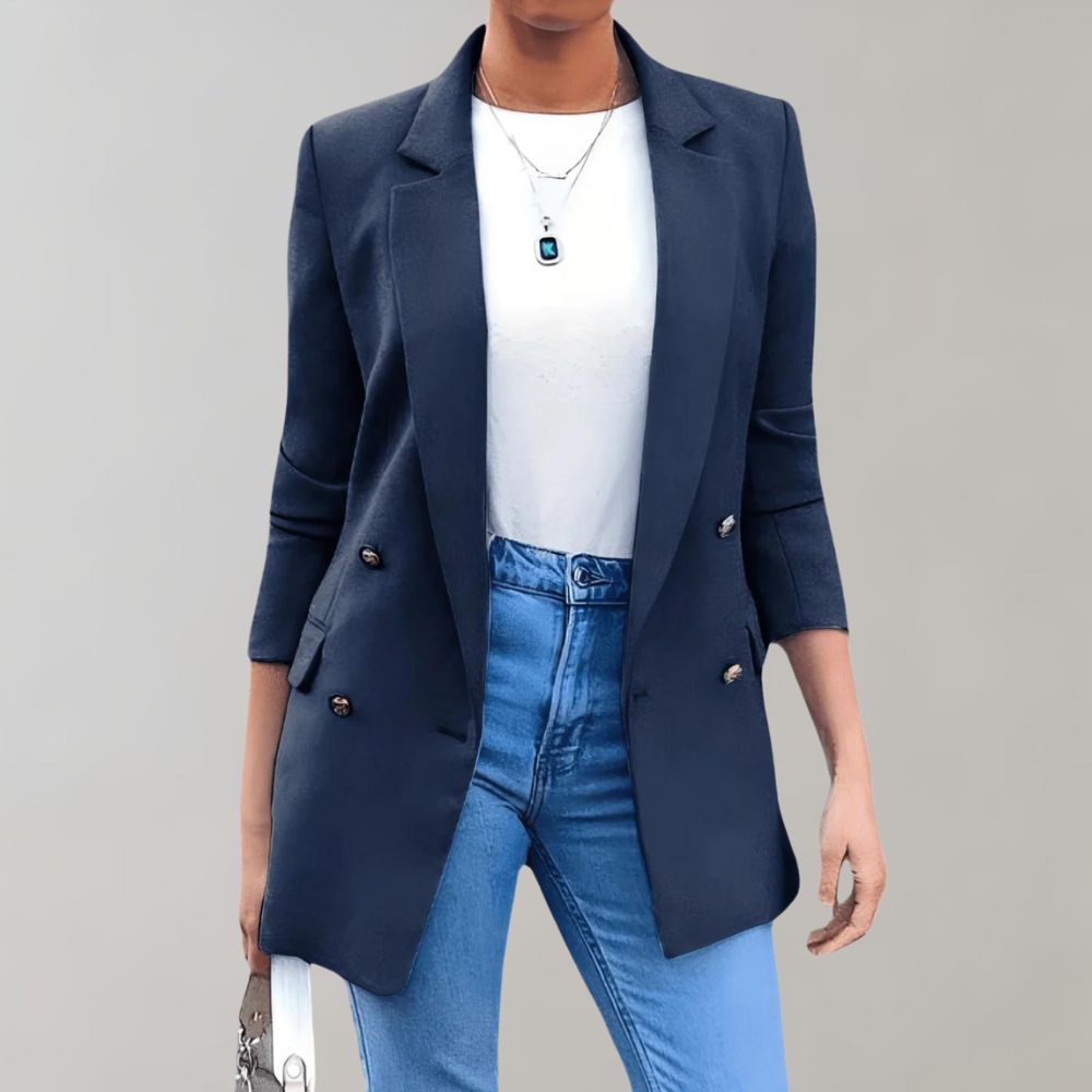 Liina Blazer Femme – Elegant & Versatile Jacket in Premium Fabric with Timeless Style