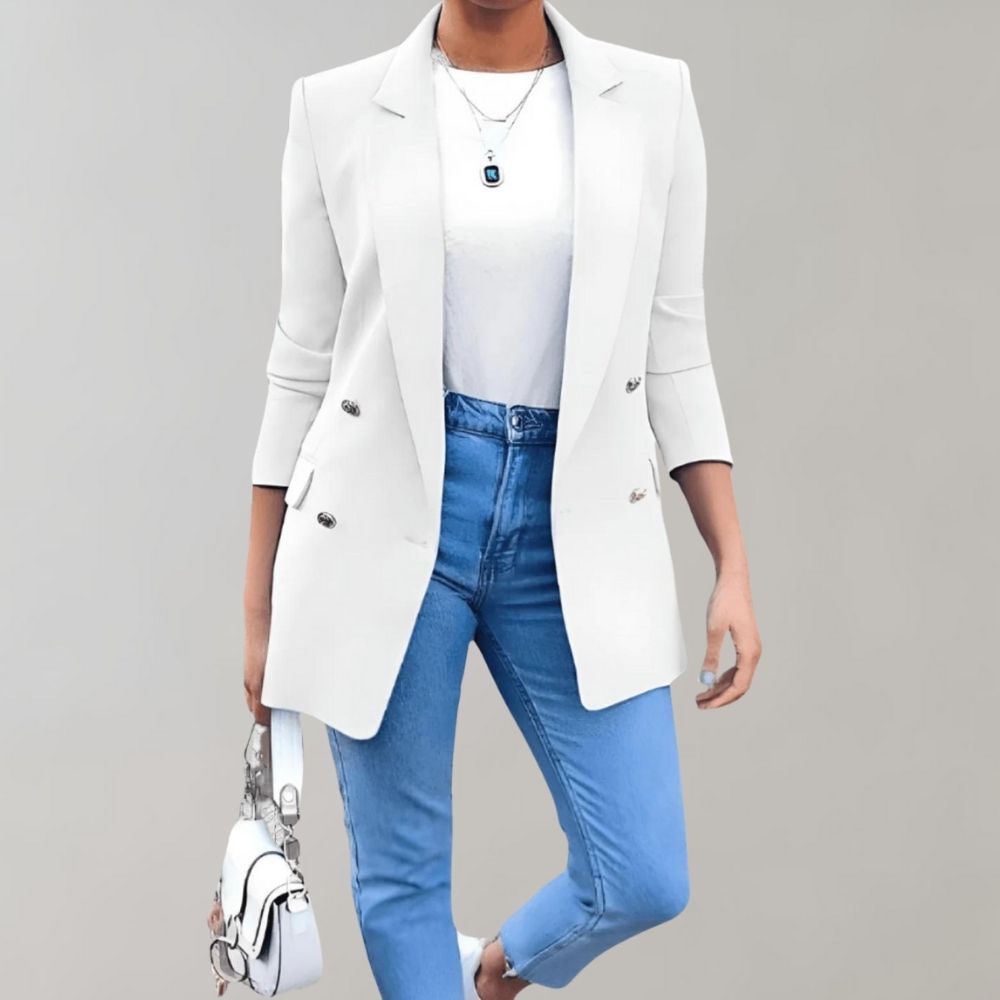 Liina Blazer Femme – Elegant & Versatile Jacket in Premium Fabric with Timeless Style