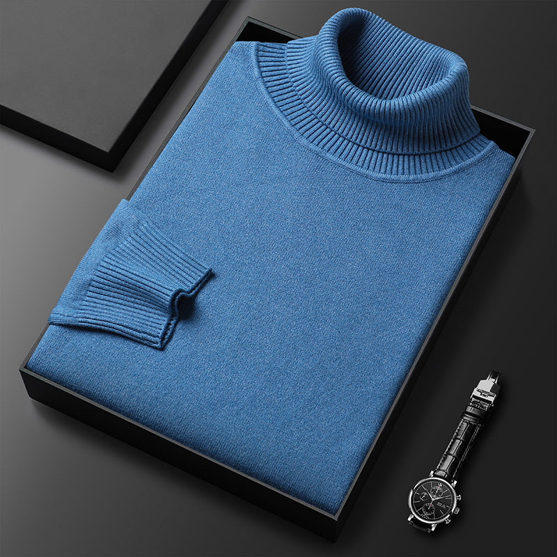Léa Women's Turtleneck Sweater – Soft Cashmere Sweater with a Slim and Elegant Fit