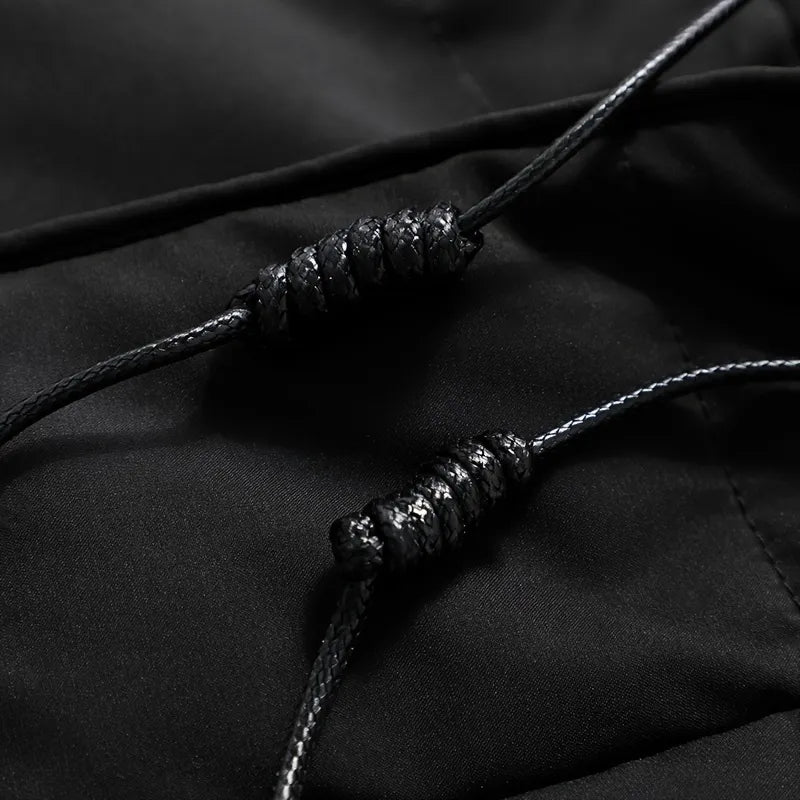Lukas Manteau Long Homme – Quilted Winter Down Jacket with Hood & Modern Style