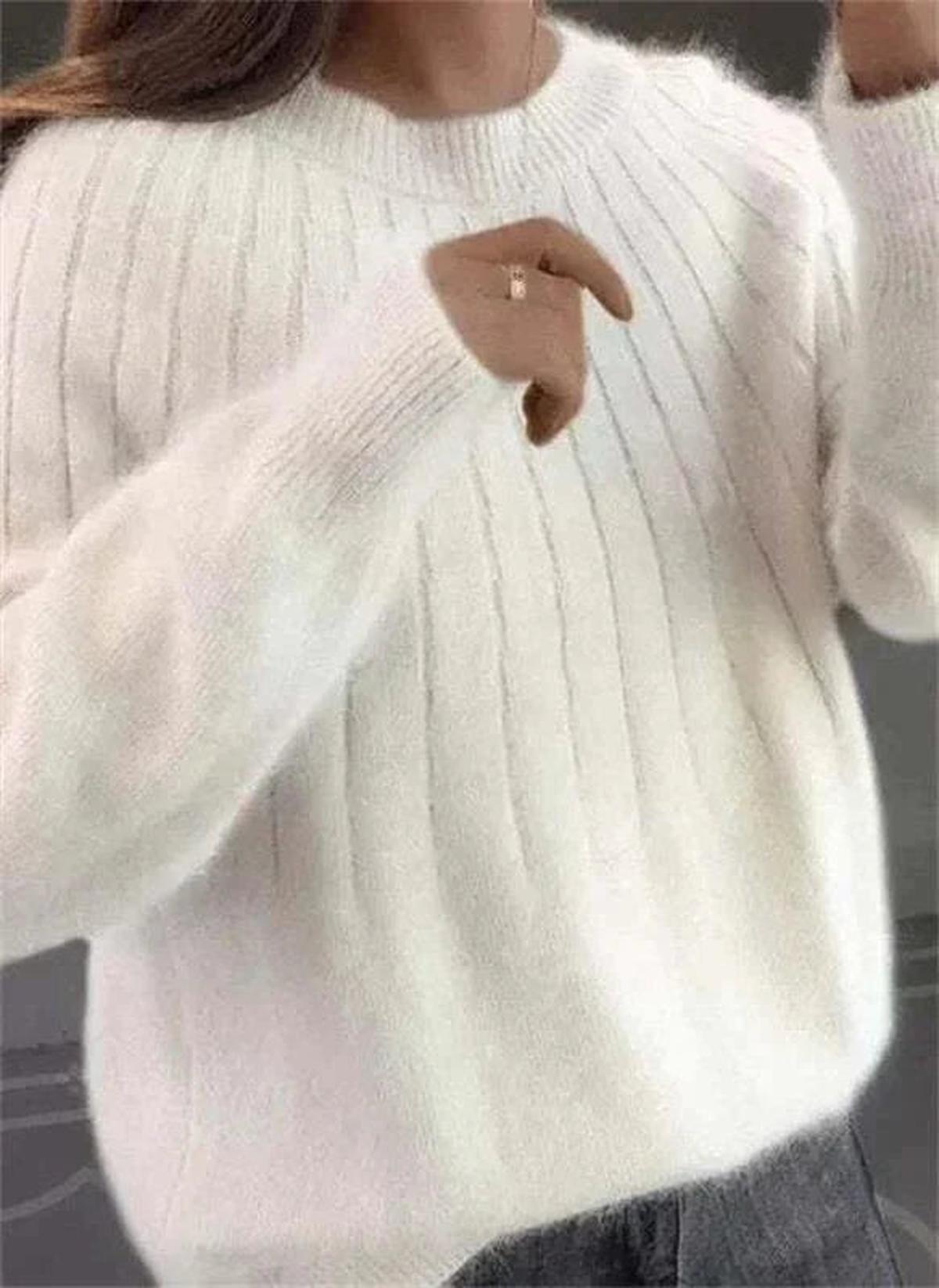 Aria Winter Cashmere Sweater – Warm Pullover, Elegant Cut & Daily Comfort