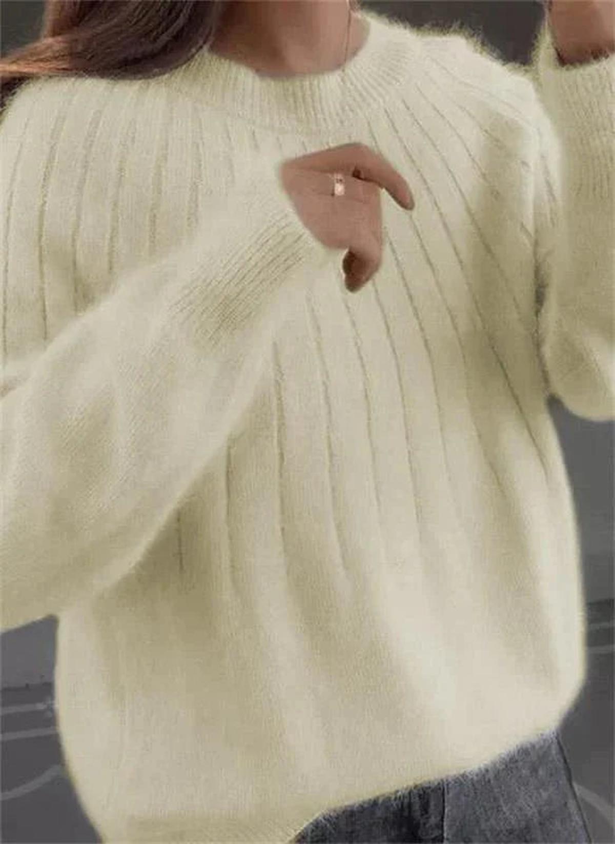 Aria Winter Cashmere Sweater – Warm Pullover, Elegant Cut & Daily Comfort