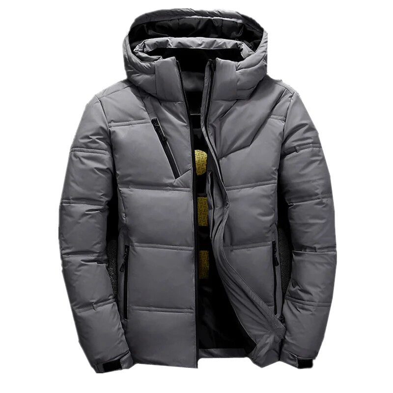Rubio Men's Ski Jacket Eindhoven – Slim Fit, Warm with Hood