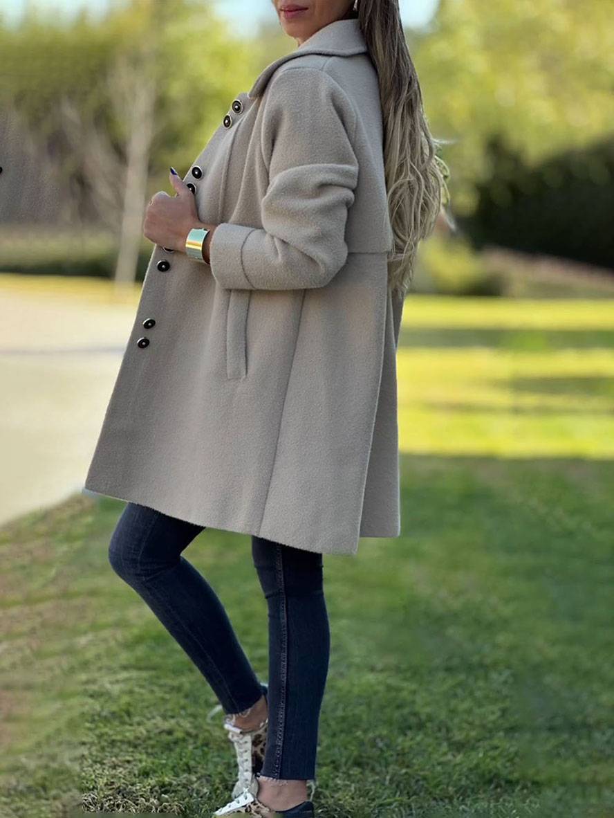 Charlotte Gilet Long Woman – Elegant, Warm & Comfortable Cardigan for All Occasions
