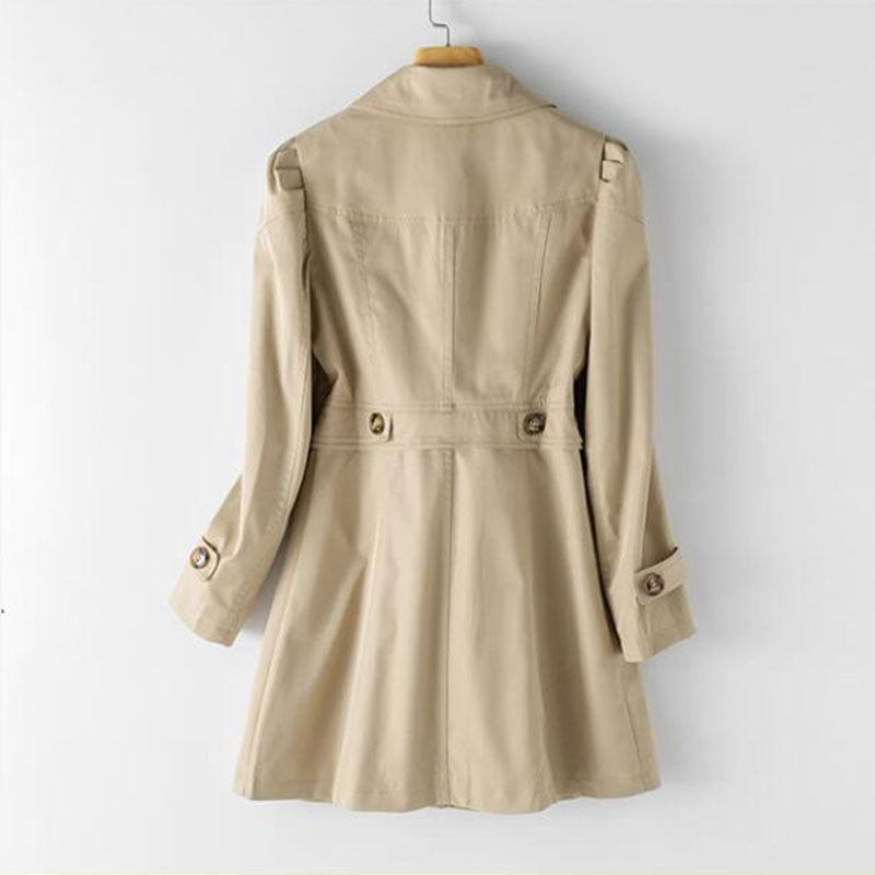 Freya Trench Woman Mid-Length – Elegant Cut, Lightweight Fabric & Versatile Chic Style