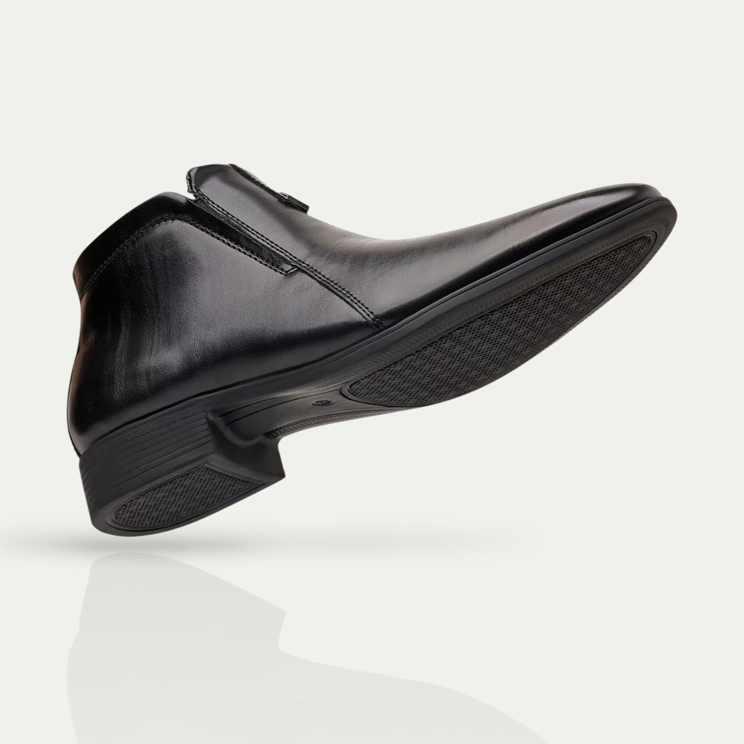 Men’s Classic Ankle Boots – Polished Finish with Modern Edge