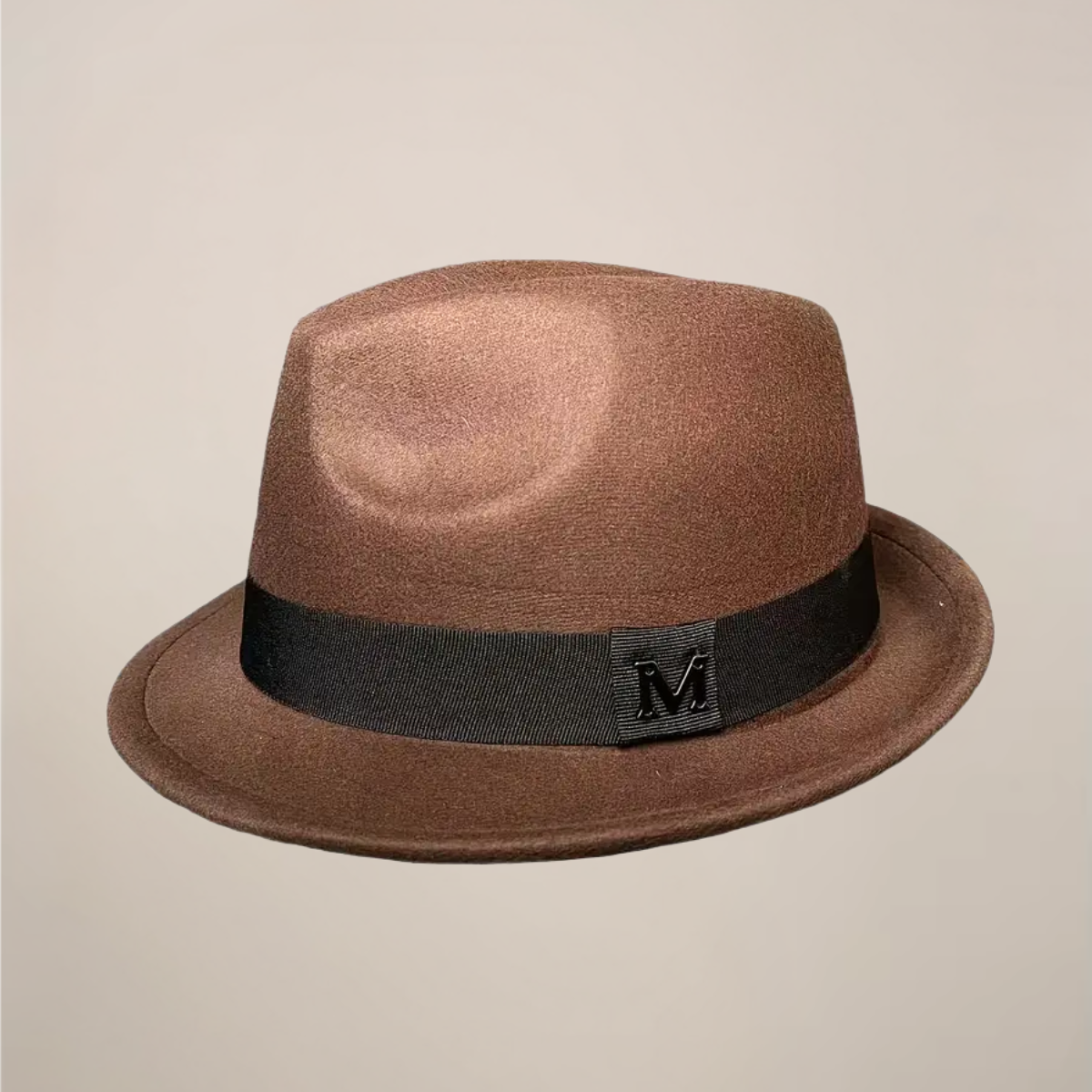 Men’s Classic Fedora Hat – Narrow Brim Formal Hat for Weddings & Smart Occasions