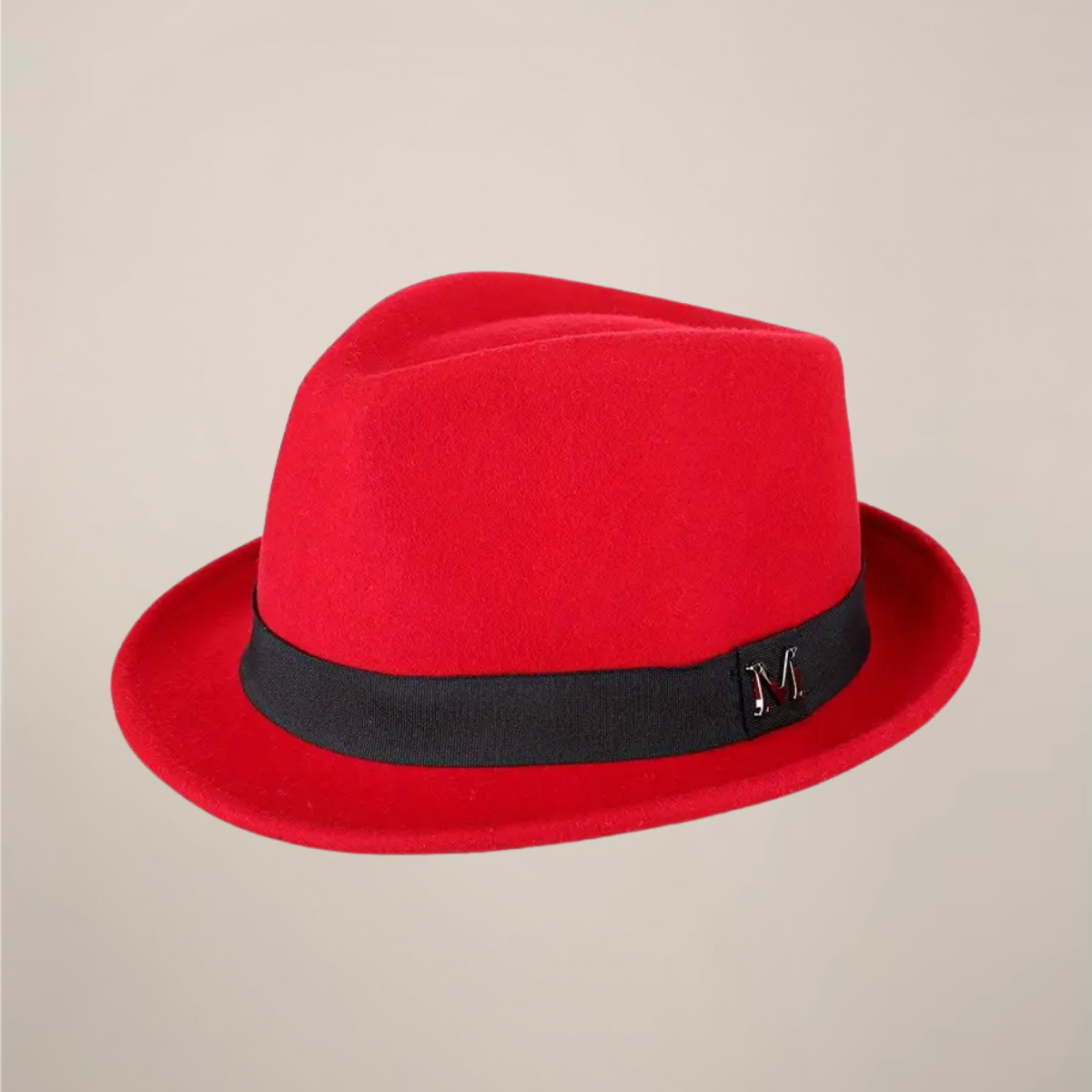 Men’s Classic Fedora Hat – Narrow Brim Formal Hat for Weddings & Smart Occasions