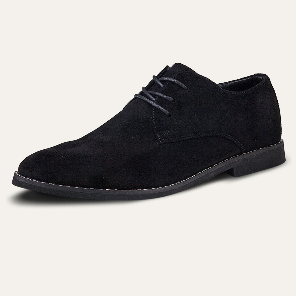 Men’s Classic Lace-Up Dress Shoes – Smart Suede Design for Weddings and Formal Occasions