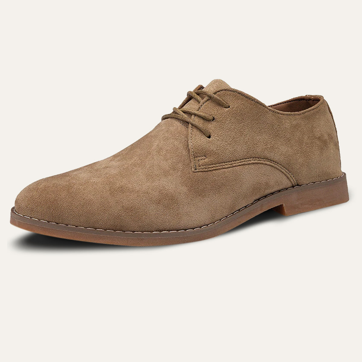 Men’s Classic Lace-Up Dress Shoes – Smart Suede Design for Weddings and Formal Occasions