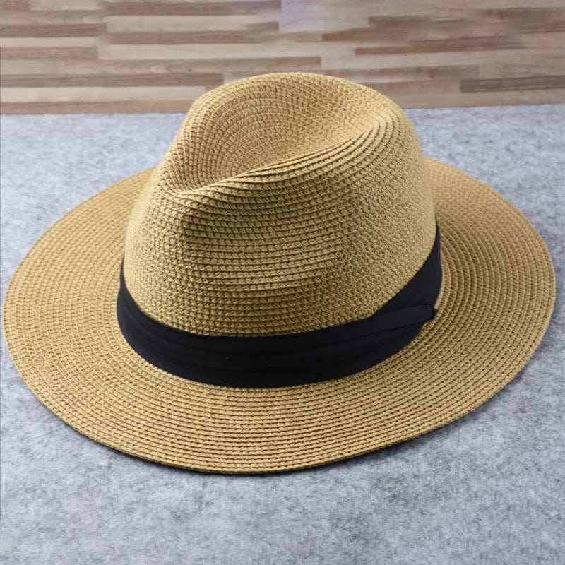 Men’s Classic Summer Panama Hat – Handmade Elegance for Refined Travel Style