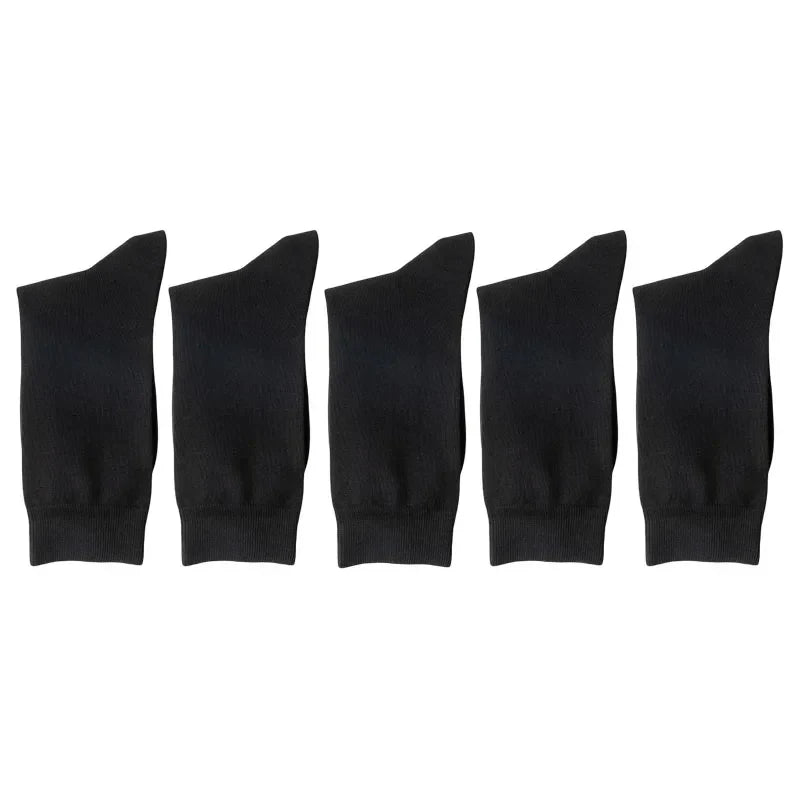Men’s Everyday Essentials – 5-Pack Ribbed Crew Socks