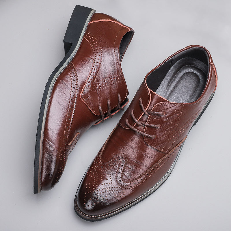 Men’s Lace-Up Ombre Shoes – Casual Style with Modern Edge