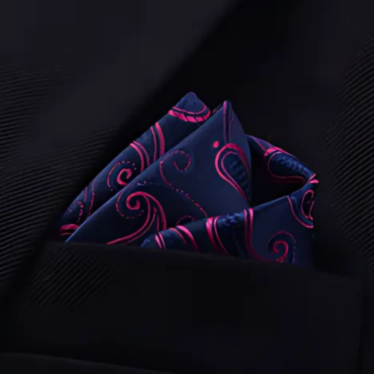 Men’s Pocket Square Handkerchief – Formal Suit Accessory