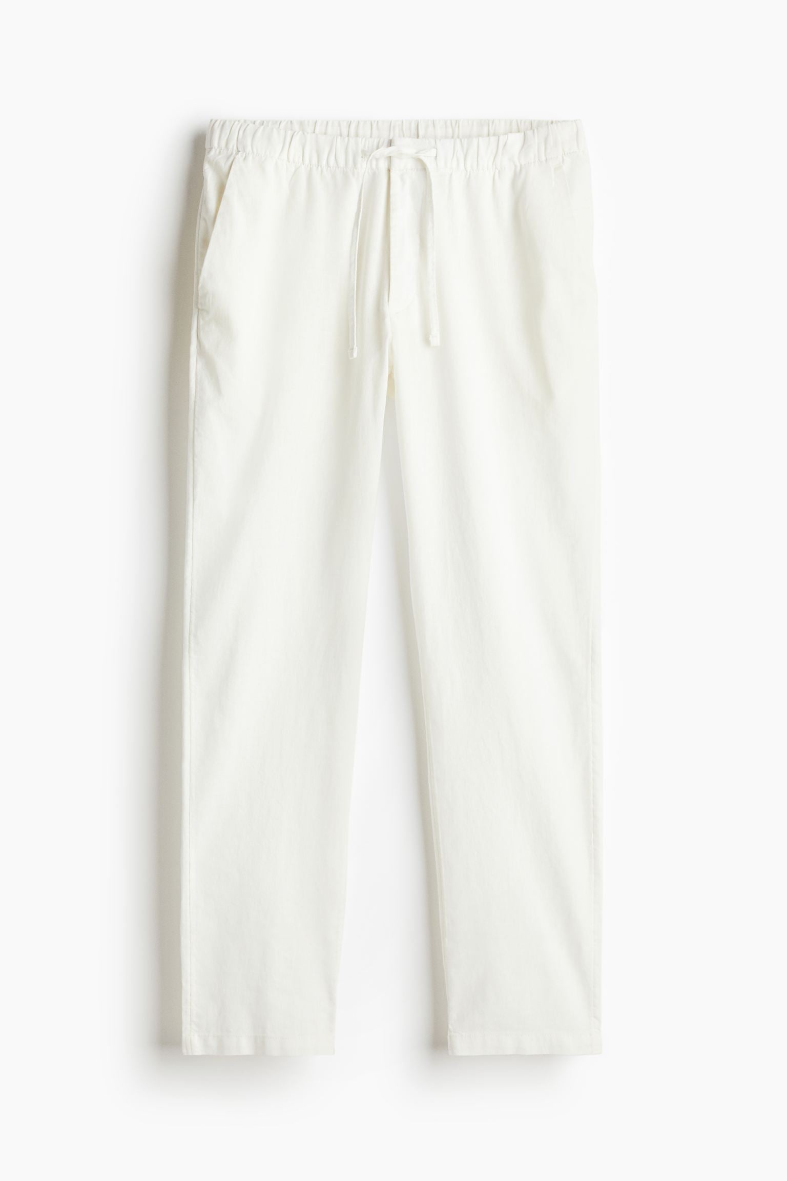 Men’s Relaxed Drawstring Trousers – Smart Casual Fit