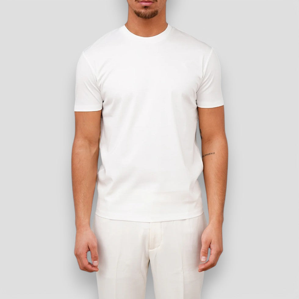 Men’s Shiny Blend T-Shirt – Soft Lightweight Smart Casual Style