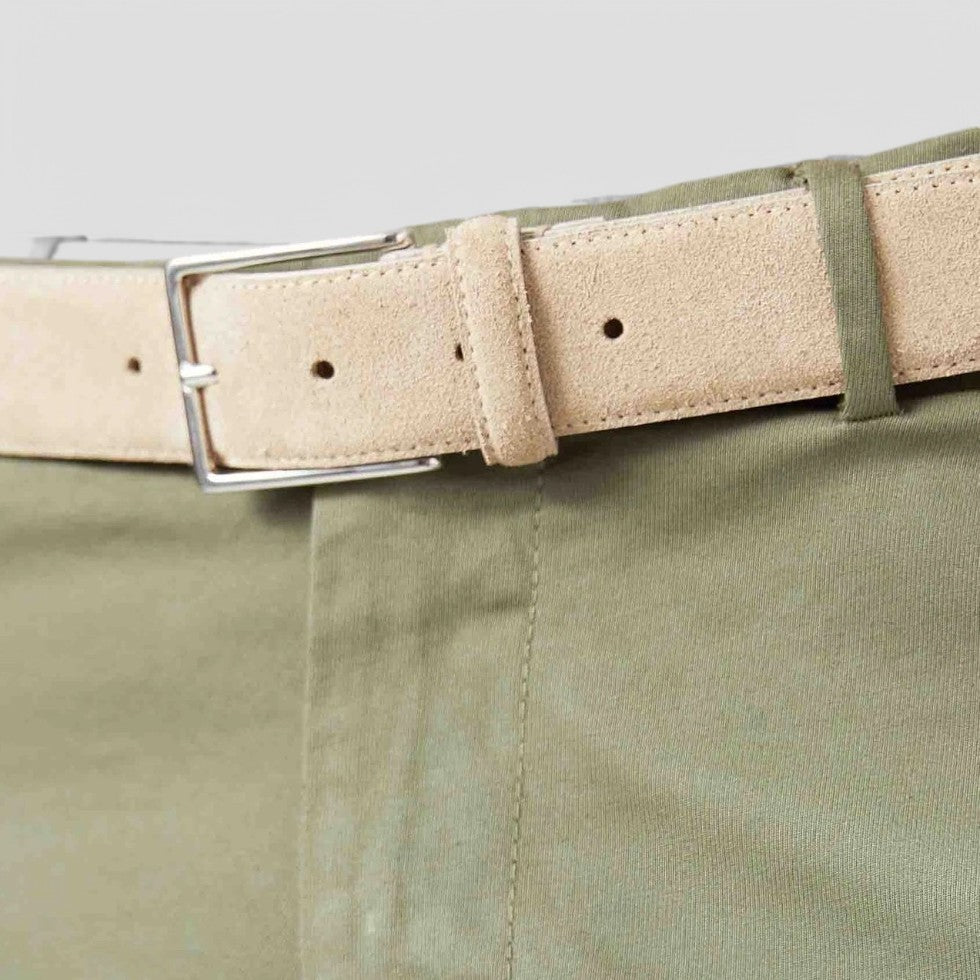 Men’s Smooth Finish Belt – Classic Buckle, Refined Old Money Style