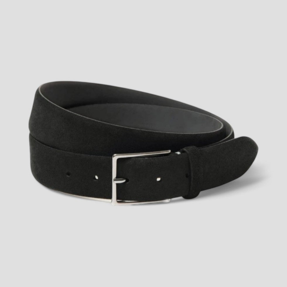 Men’s Smooth Finish Belt – Classic Buckle, Refined Old Money Style