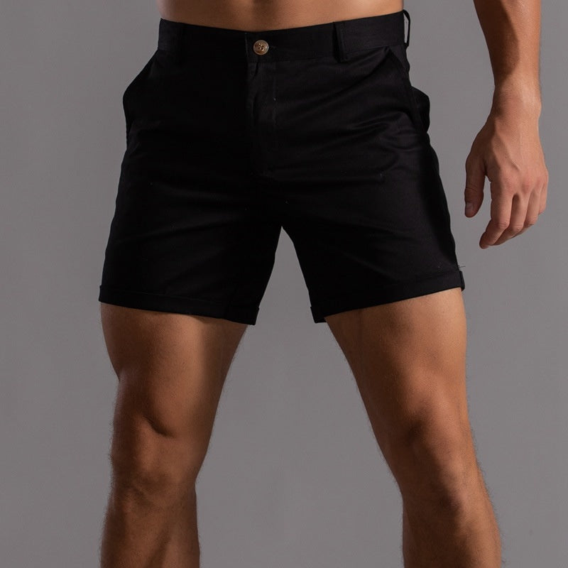 Men’s Tailored Summer Shorts – Regular Fit – Elegant City Style