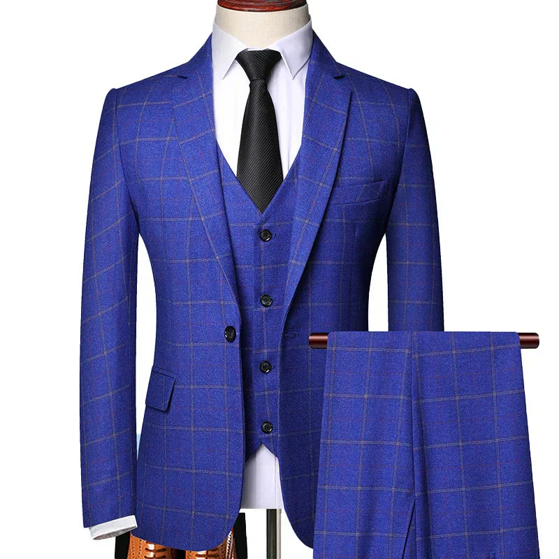 Men’s Three-Piece Suit – Classic Ensemble