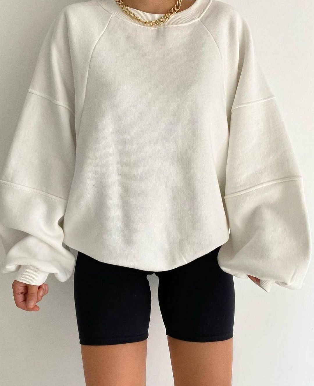 Julieta Sweatshirt Femme – Oversize Sweatshirt in Soft & Modern Blended Cotton with Casual Style