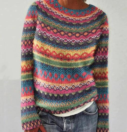 Oviya Pull Woman – Casual Cut with Long Sleeves for Cool Days & Everyday Style