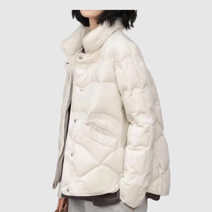 Ziana Quilted Jacket Women – Comfortable Fit Winter & Warm Insulation Buttoned