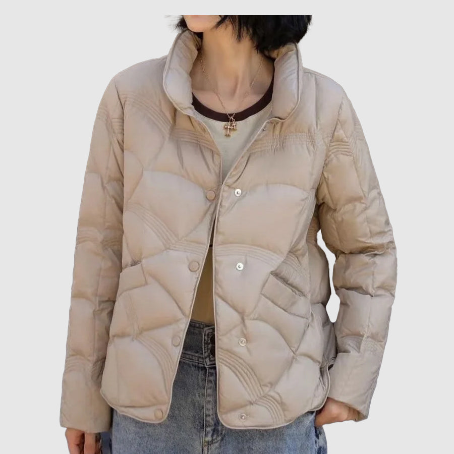 Ziana Quilted Jacket Women – Comfortable Fit Winter & Warm Insulation Buttoned