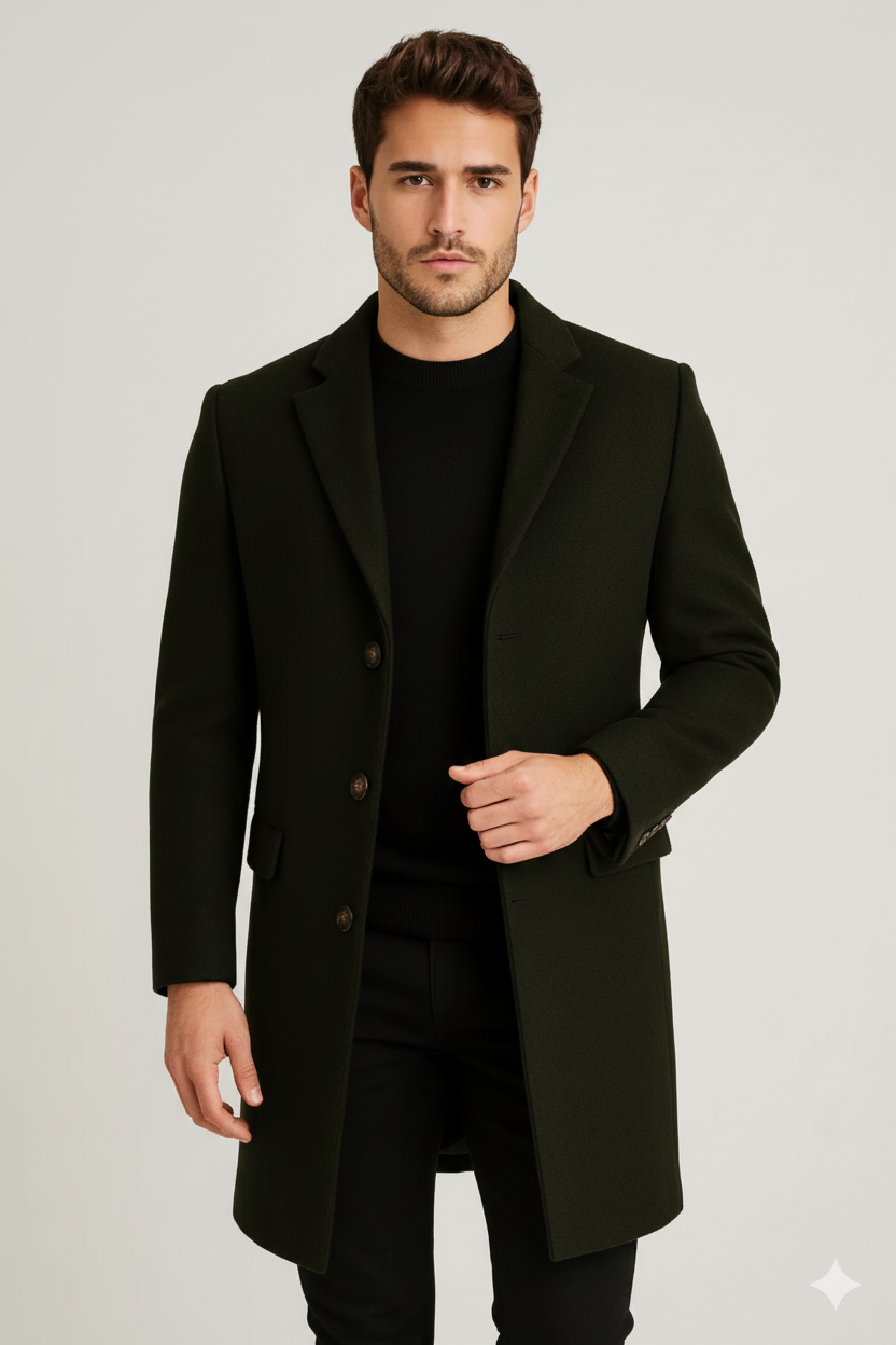 Renji Minimalist Men's Jacket – Modern Japanese Versatile All-Season Jacket