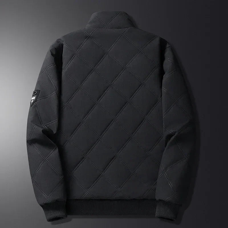 Dane Quilted Jacket for Men – Soft lining with zip closure and practical pockets
