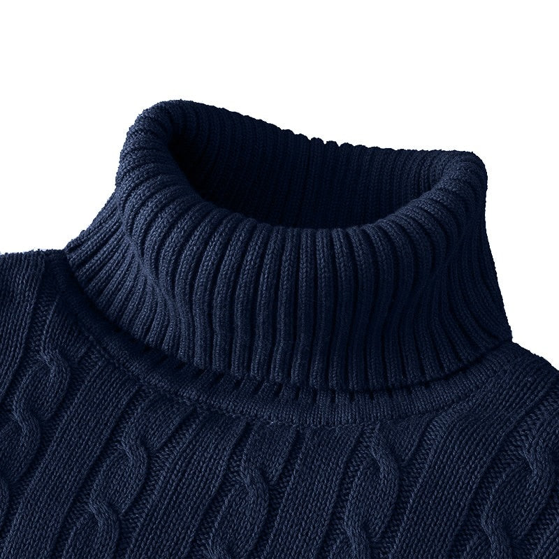 Klaus Turtleneck Sweater Men – Exclusive Elegant & Comfortable High-End Knitwear