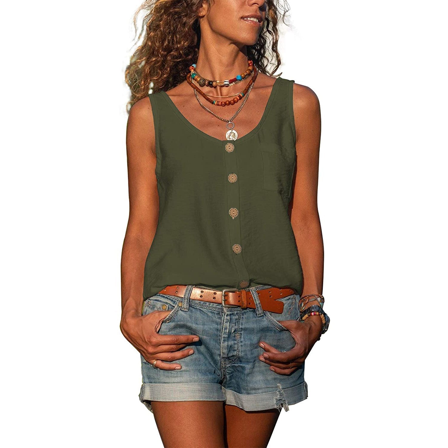 Casual Relaxed Fit Top for Women