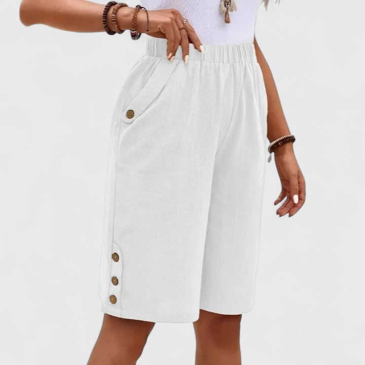 Comfortable Shorts – Flattering Silhouette & Waist-Defining Fit