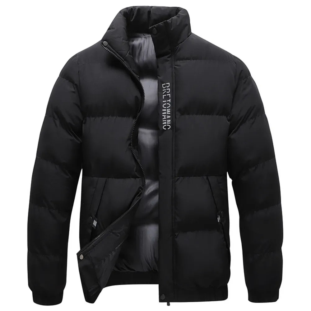 Zykai Slim Fit Men's Down Jacket – Lightweight and Warm Water-Repellent Puffer Jacket