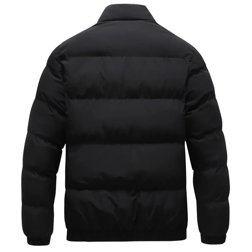 Zykai Slim Fit Men's Down Jacket – Lightweight and Warm Water-Repellent Puffer Jacket