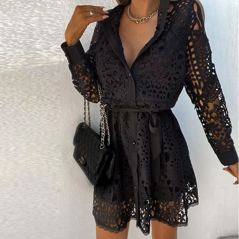 Chic Lace Summer Dress for Women | Mia