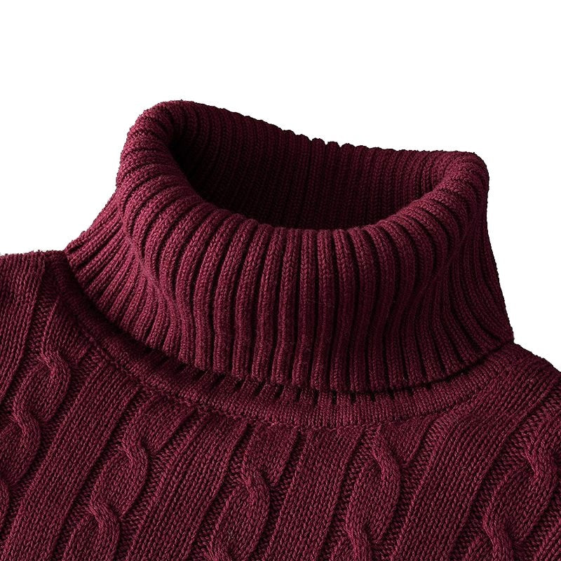 Klaus Turtleneck Sweater Men – Exclusive Elegant & Comfortable High-End Knitwear
