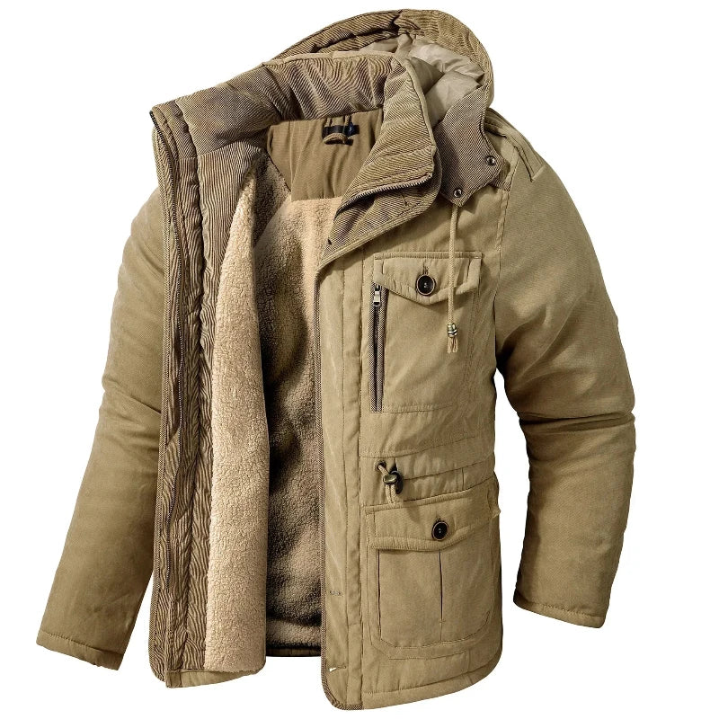 Oliver Waterproof Winter Jacket – Warm Breathable Coat with Fleece Lining & Hood