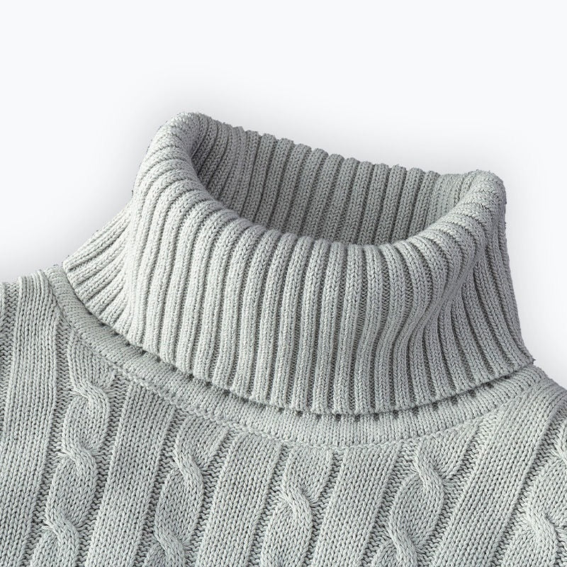 Klaus Turtleneck Sweater Men – Exclusive Elegant & Comfortable High-End Knitwear