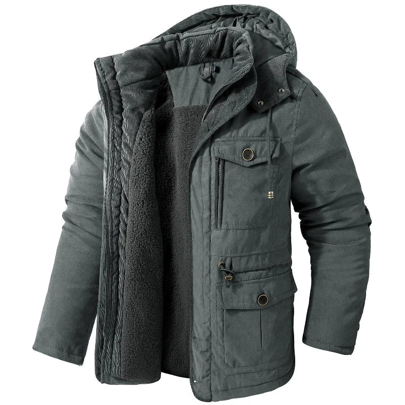 Oliver Waterproof Winter Jacket – Warm Breathable Coat with Fleece Lining & Hood