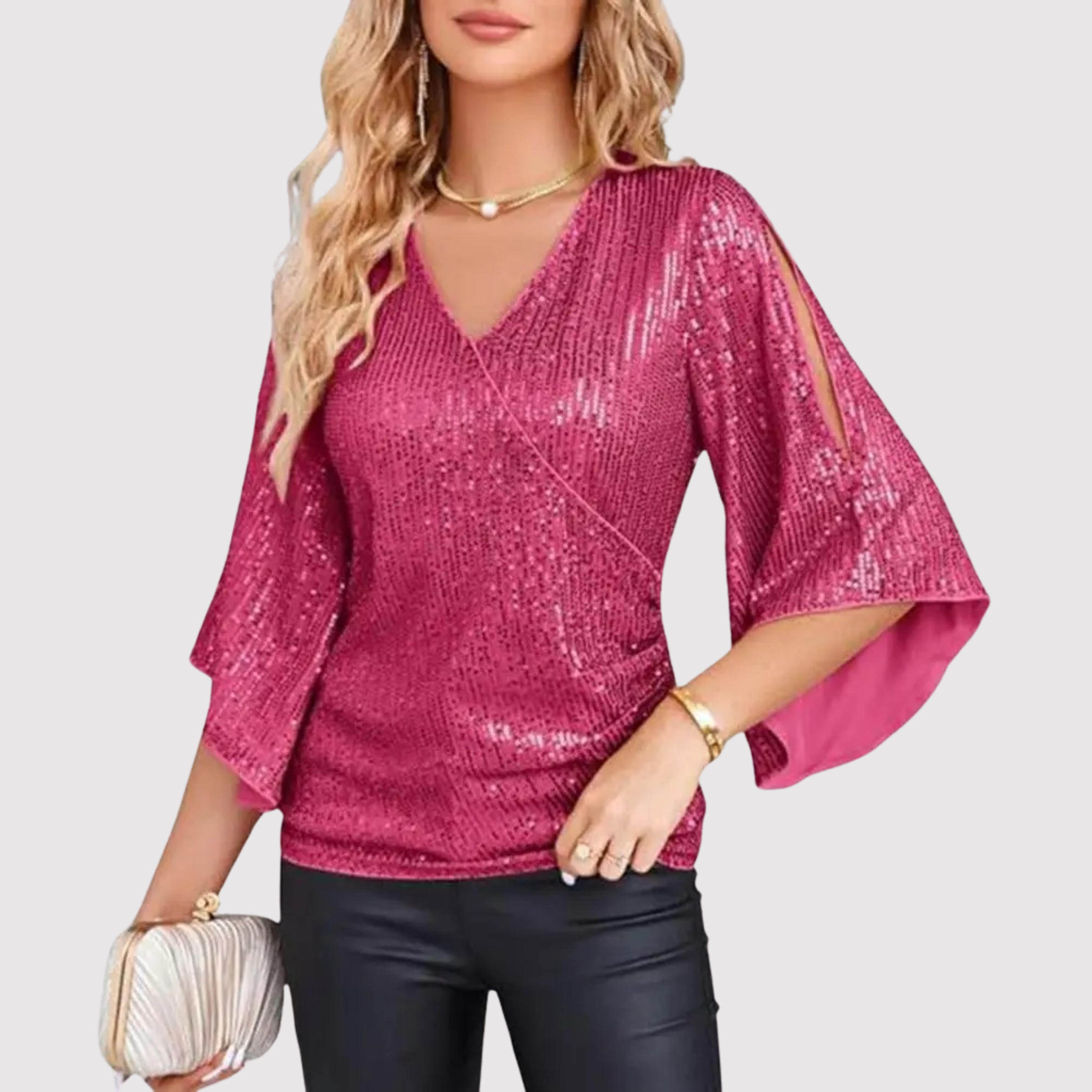 Elegant Sequined Top for Women | Susanne