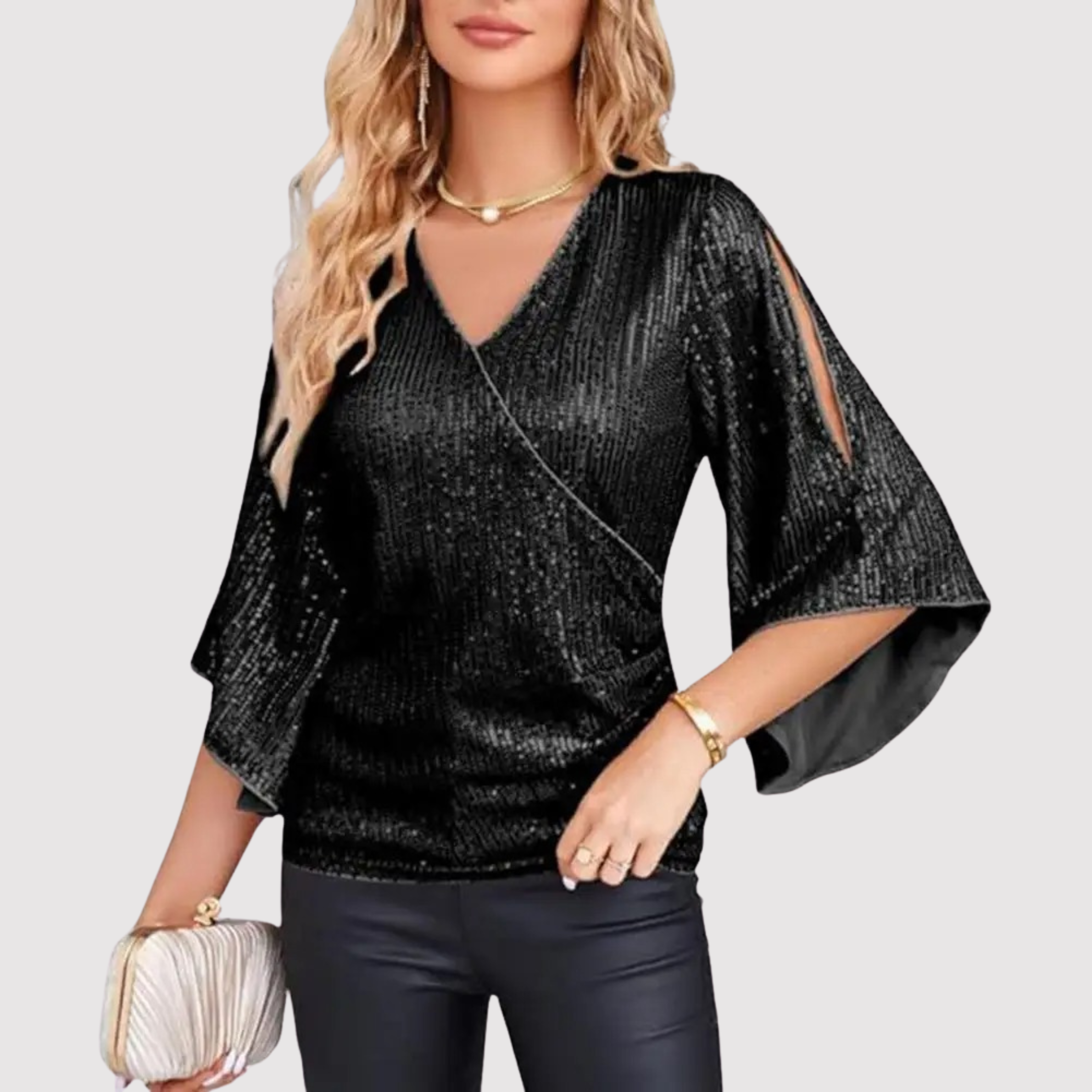 Elegant Sequined Top for Women | Susanne