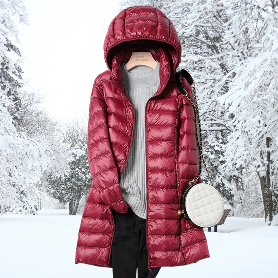 Sky Women's Jacket – Ultra-Light Waterproof Jacket with Removable Hood & 3-in-1 Protection
