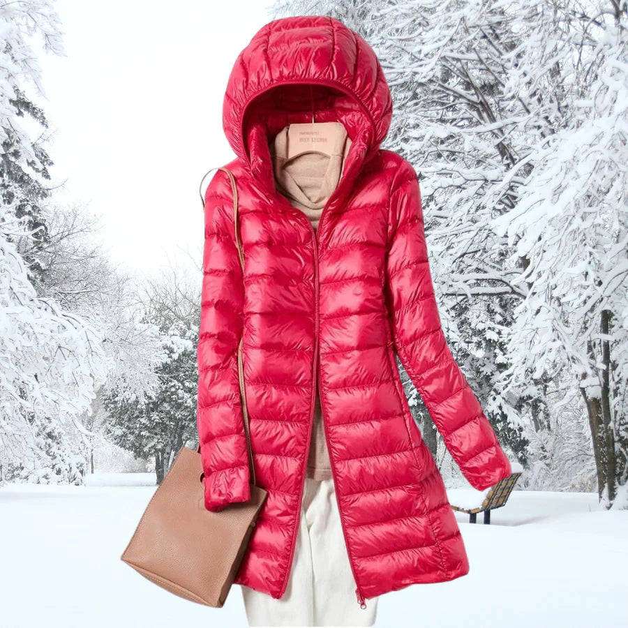 Sky Women's Jacket – Ultra-Light Waterproof Jacket with Removable Hood & 3-in-1 Protection