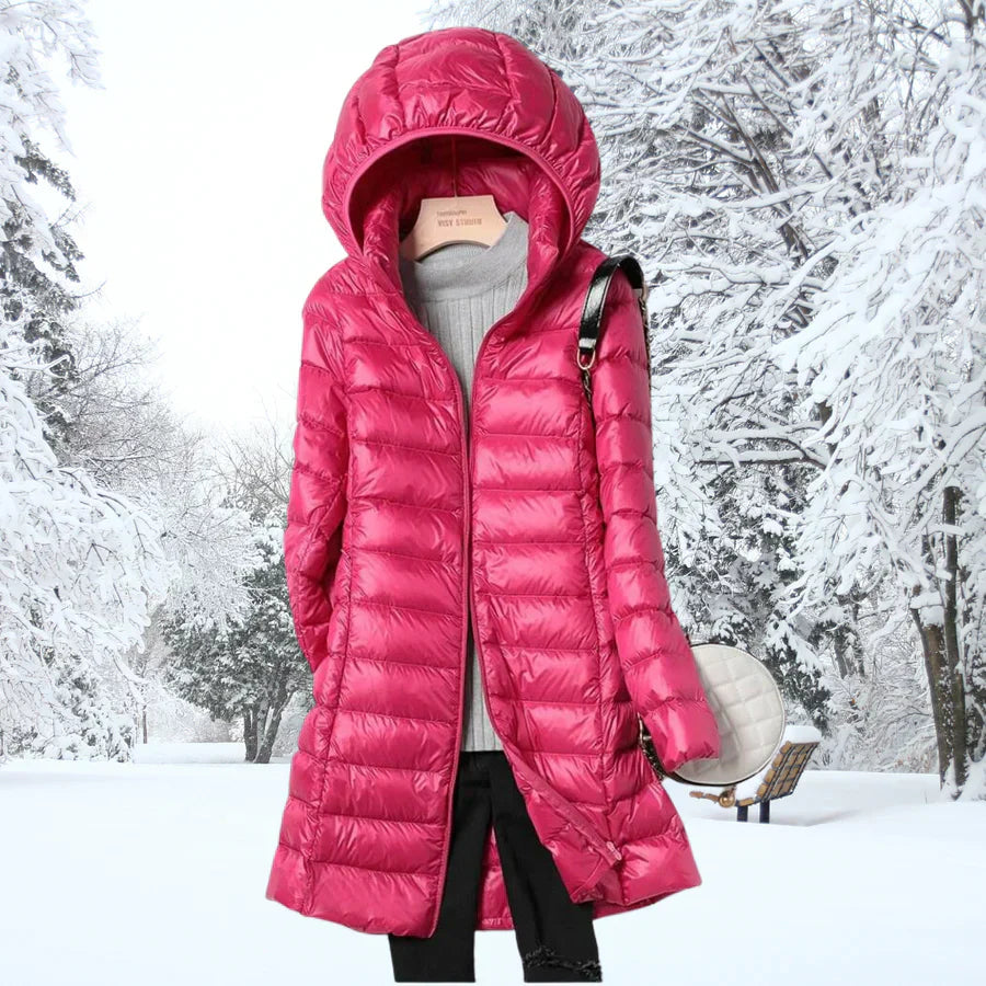 Sky Women's Jacket – Ultra-Light Waterproof Jacket with Removable Hood & 3-in-1 Protection
