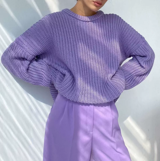 Heidi Sweater Woman – Oversize Sweater in Soft Chic & Comfortable Knit for Mid-Season