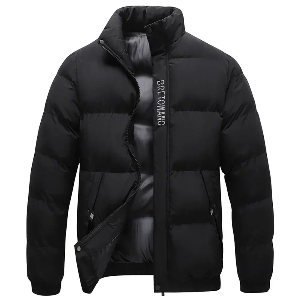 Zykai Slim Fit Men's Down Jacket – Lightweight and Warm Water-Repellent Puffer Jacket