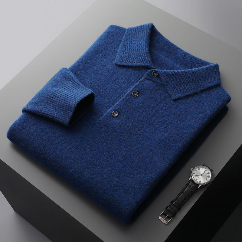 Soft Long Sleeve Polo Shirt – Classic Fit Smart Casual
