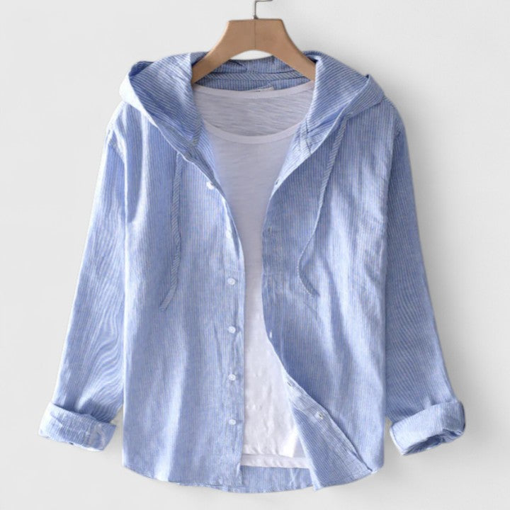 Denim Relaxed Fit Women's Top – Flattering Silhouette & All-Day Comfort